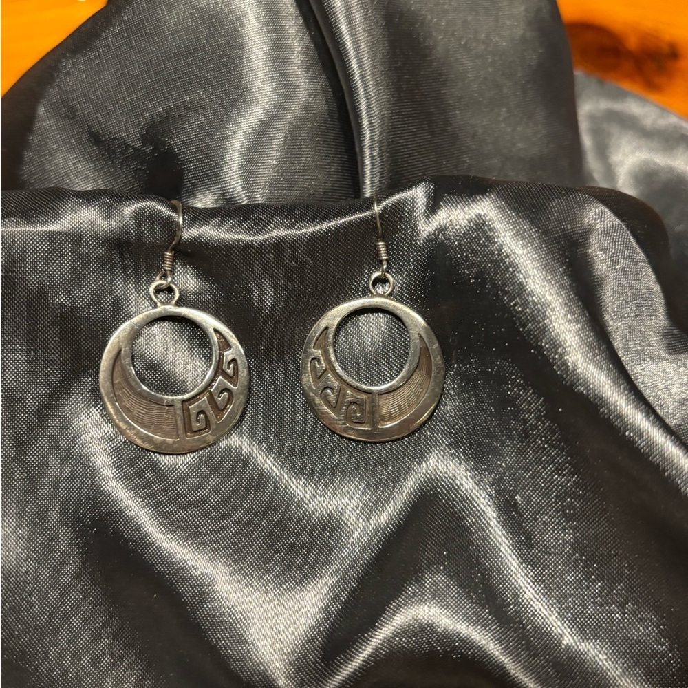 Elegant Silver Dangle Earrings